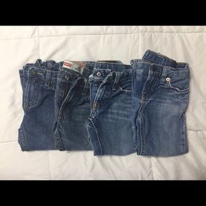Toddler size 2T jeans (Levi’s, Polo Ralph Lauren)